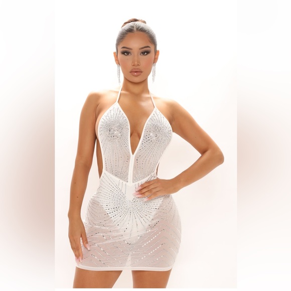 FN RHINESTONE DRESS - Picture 3 of 8